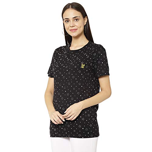 Image of Mack Jonney Round Neck Regular Fit Half Sleeve Women T-Shirt (Pack of 3)-VJ WHST Group 54