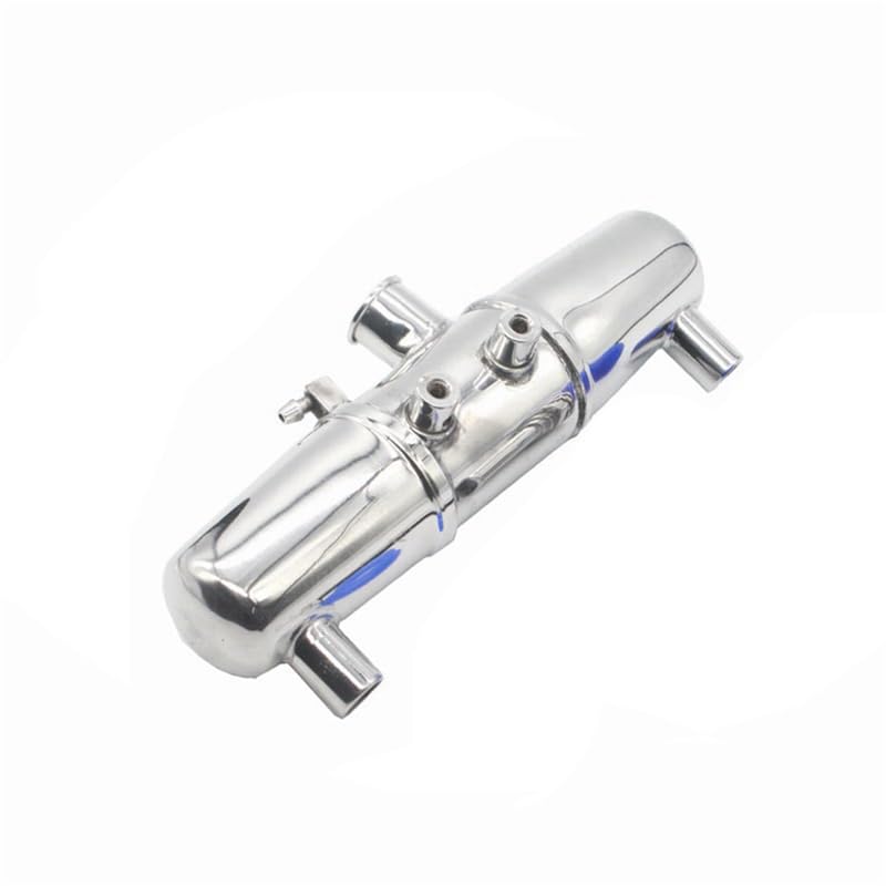 Suitable for HPI SAVAGE 1/8 RC Remote Control Model Car, 4.6/5.9 Exhaust Pipe with Double Rear Holes