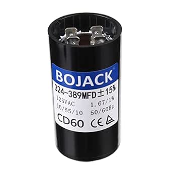 Condensateurs De Démarrage Moteur 324-389uF 125VAC - Lot De 10, Ronds, Pour électroménager, Outils