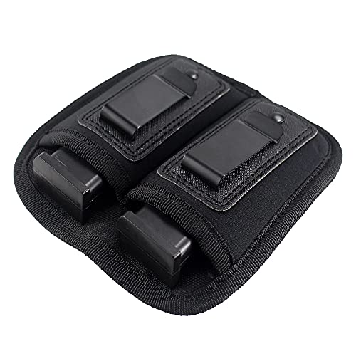 Depring Universal Handgun Magazine Pouch Inside The Waistband Double Mag Holster For Concealed Carry Soft Iwb Tool Holder #TOP1