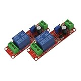 PRETYZOOM Automotive 12v Timer Relay Time Delay Switch Module for Lights Backup Pair