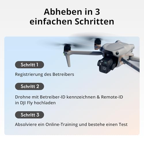 DJI Air 3S Fly More Combo (RC 2 Fernsteuerung mit Bildschirm), Drohne mit 1" CMOS Weitwinkel- & mittlerer Telekamera für Erwachsene, 4K/60fps, omnidirektionale Erkennung & 3 Akkus für längere Flugzeit – Bild 6
