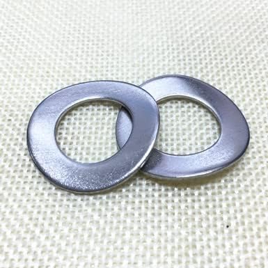 10/20/50pcs Wave-Shaped Washer M3/M4/M5/M6/M8-M20 304 Stainless Steel Curved Wave Gasket Washers Elastic Spring Washer GB955 (Inner Diameter : M14 20Pcs)