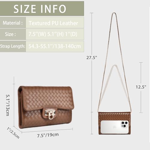 Image of Stylish Small Crossbody Bag for women - Compact Phone Bag & Wallet, Lightweight & Perfect for Work, Travel, or Casual Outings