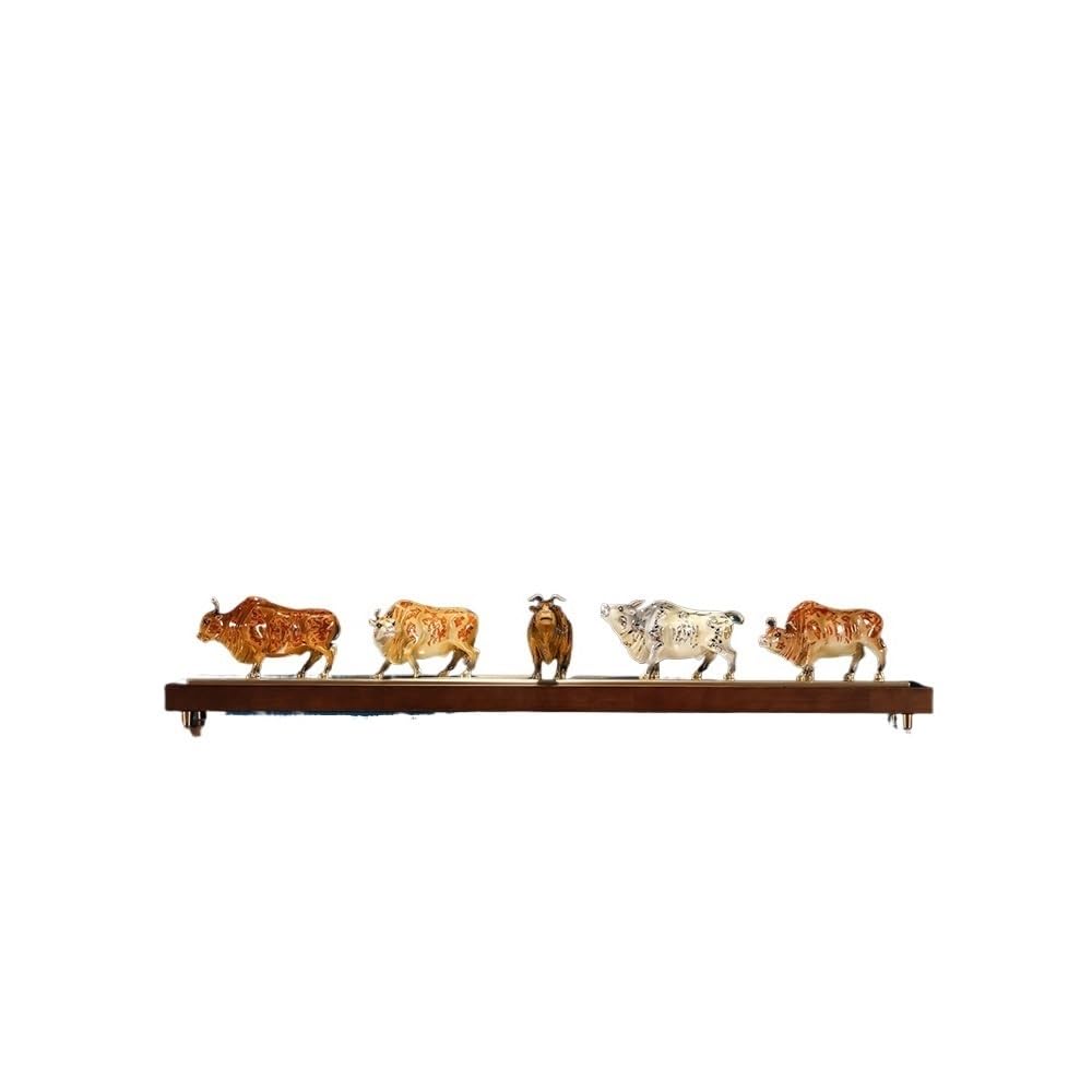 CHICKEN Bronze Living Room Ornaments Brass Bull Decoration Living Room Entryway Table Ornaments to Attract Wealth