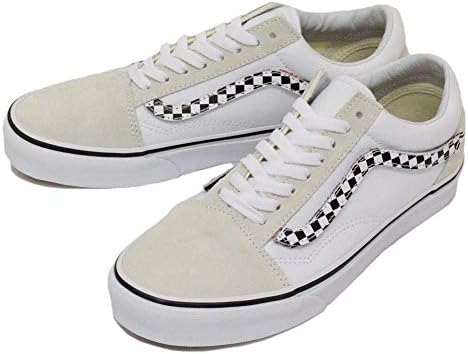 vans old skool sidestripe v white