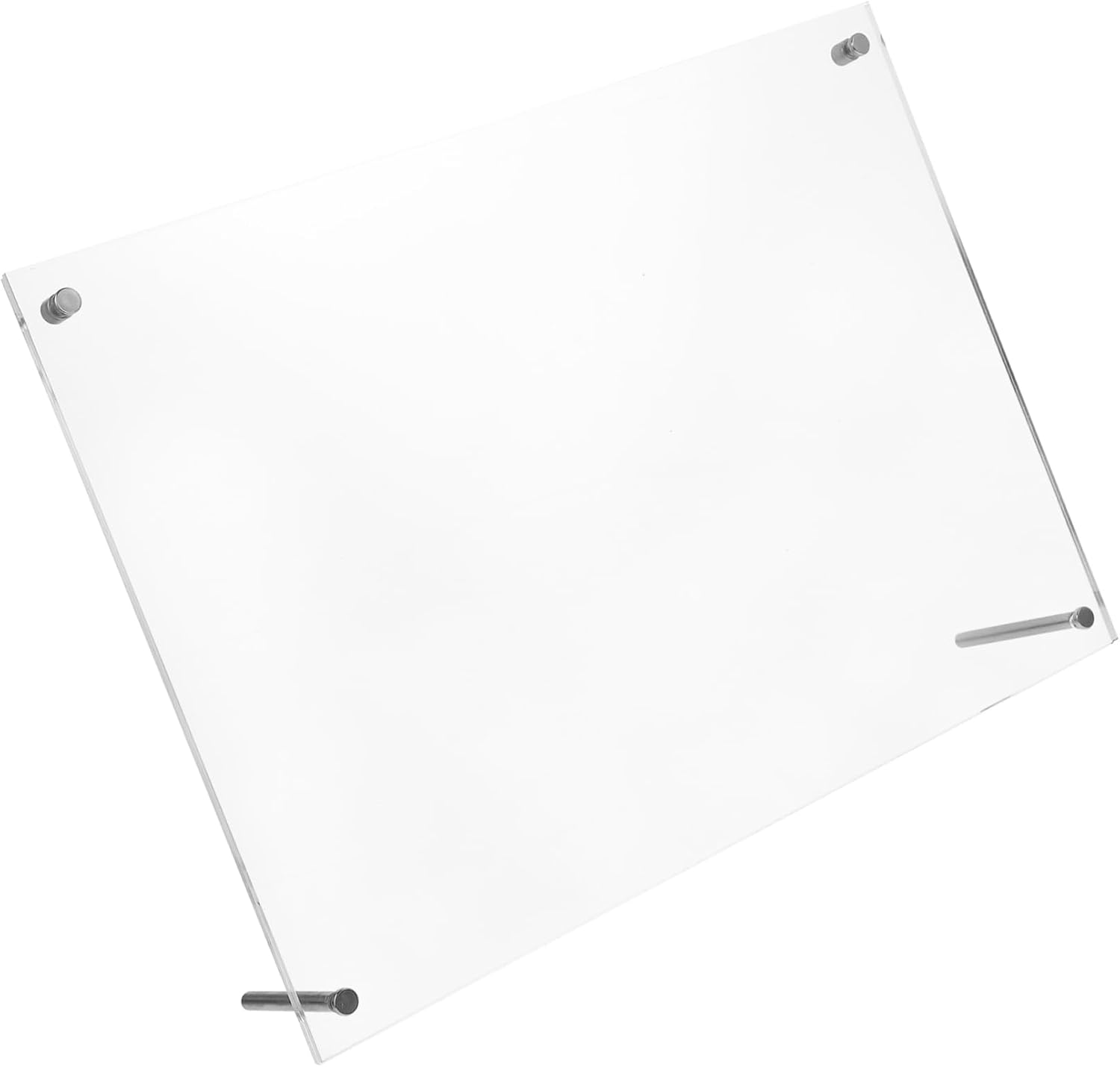 Acrylic Certificate Display Frame Clear Authorization Stand for Office Business License Holder Shows Schools and Weddings High Transparency Design