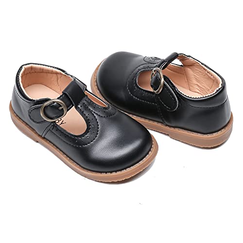 Toddler Girls Mary Jane T-Strap School Shoes Classic Dress Flats (Toddler/Little Kid)3