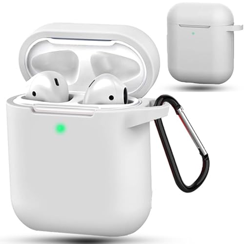 For airpods �P�[�X [ESEENN] �Ή� airpods ��1����/��2���� �_�炩�����K�ȃV���R���f�ށi�J���r�i�t�� �j�����̖h�~ �����h�~ �L�Y�h�~ �ϏՌ� �����[�d�\ �h�� �h�o