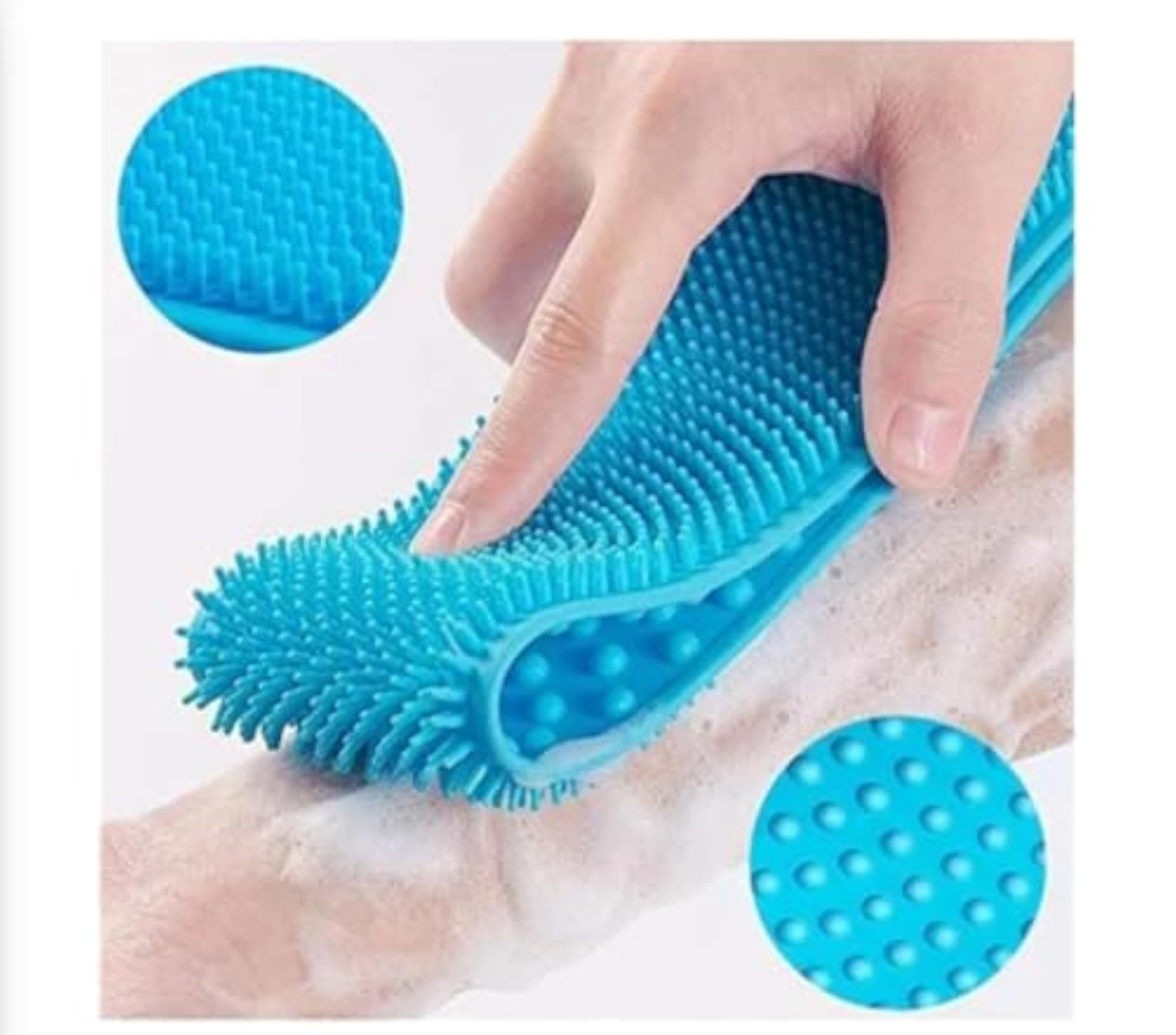 Silicone Body Scrubber for Women & Men