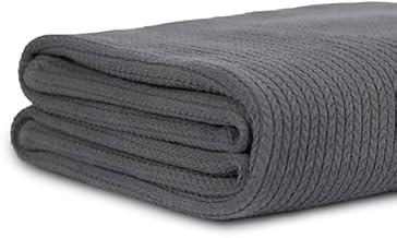 كوفرتة أوركيد - رمادي غامق - 225 × 255 سم - 2 كجم، قطن، من ريلاكس هوم لينينز