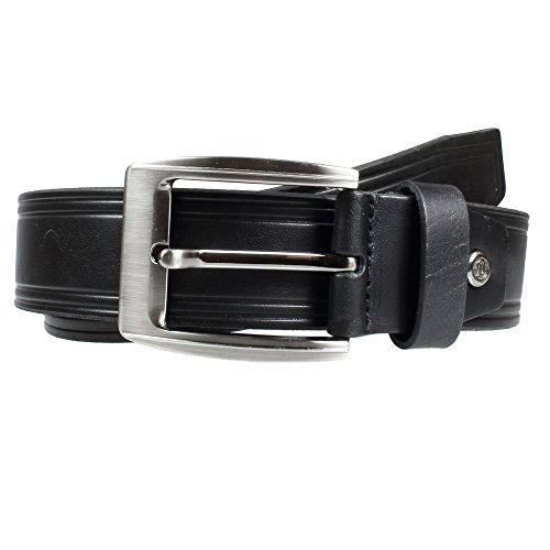 Gelante Men's Leather Belt - One Piece Full Grain 4mmThick - Image 3