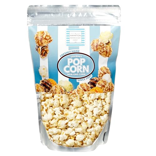The Hampton Popcorn Company Kettle Popcorn Resealable Zip Bag, 5