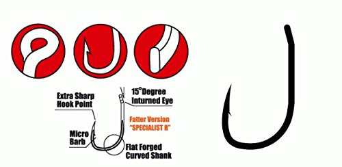Gamakatsu Carp Specialist RX - Size 2 185033200 Carp Hook Hooks, Black - Image 2