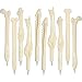 20pcs Bone Ballpoint Pen Black Skeleton Bone Shaped Pen Medical School Gifts for Hallowen Christmas