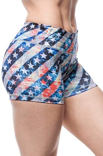 compression booty shorts