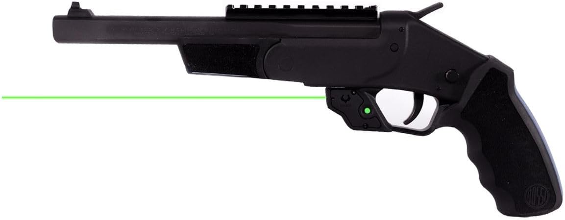 Viridian E Series Green Laser Sight, Custom Gun Fits, Railed or Non-Railed Pistols, Class 3R Green Laser Sight, 5mW Output