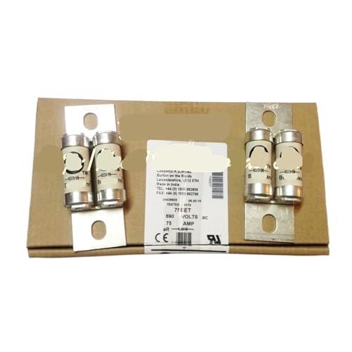 Fusible BS88 75EET double tube pour sécuriser les fortes surcharges 690V
