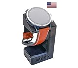 Artifex Design Stand Configured for Fossil Q Explorist HR and Q Venture HR Gen 4 Smartwatch Charging Stand, Artifex Charging Dock Stand, Will NOT FIT Previous 2017 Non HR Model! ! (Black)