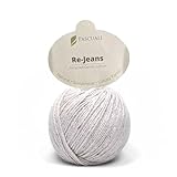 pascucci kaffee hamburg BAUMWOLLE - mit einer Lauflänge von 96 m/50g, zusammengesetzt aus 95% Baumwolle (recyceltem Denim), 5% sonstige Fasern