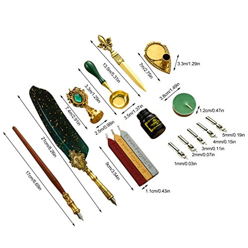 caneta e Quill,Kit caneta mergulho caligrafia vintage | caneta pena inclui caneta imersão pena, pont