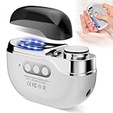 2026 New Electric Nail Clippers for Fingernails & Toenails,3-Speed Rechargeable Electric Nail Trimmer & Electric Nail File with LED,Gel Nail Lamp & Storage, Ideal for Seniors,Adults & Kids,Thick Nails