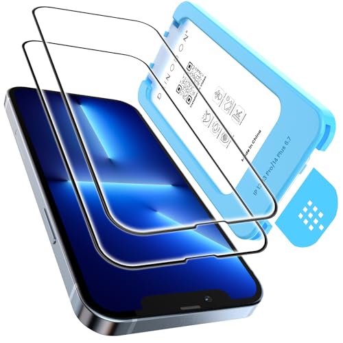 Panzerglas für iPhone 13 Pro Max und iPhone 14 Plus – Deinodon