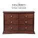 Delta Children Bentley Six Drawer Dresser, Chocolate