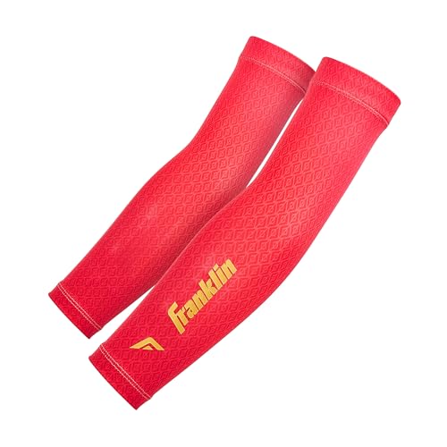 Manchons de bras de baseball Franklin Sports pour les matchs et entraînements des enfants