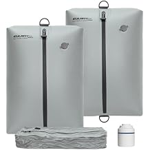 EULANT Reusable Vacuum Bags for Travel with Pump,2 Pack Waterproof Compression Packing Space Saver Bags for Suitcases Backpack Travel and business trip
