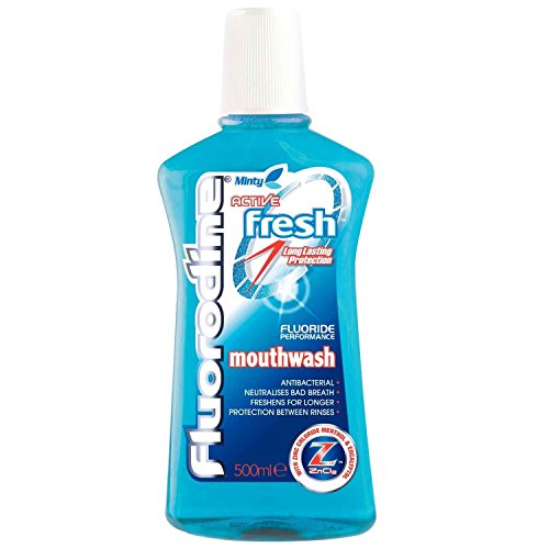 Image of Fluorodine Fresh Active Mouthwash 500ml