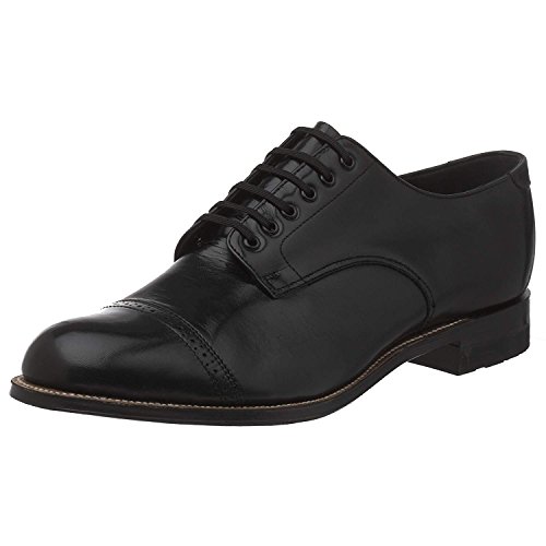 Stacy Adams Madison (Cap Toe) Black 13 E - Wide