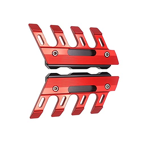 Évitez les rayures d'aile avant : protection CNC alu moto Xmax 300 SMAX 155