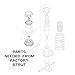 Godspeed MSS0121-A MonoSS Coilover Lowering Kit, Fully Adjustable, Ride Height, Spring Tension And 16 Click Damping, compatible with Volkswagen Golf GTI (MK2/MK3) 1983-92/93-98