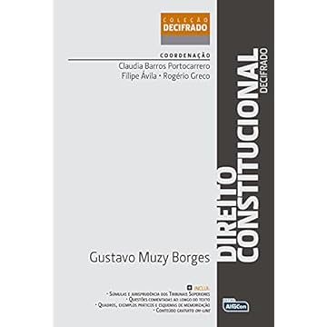 Capa do livro Direito Constitucional Decifrado