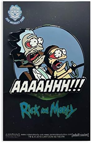 Ahhh!: 1.75" collectible hard enamel pin