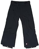 Ventilación Quiksilver Sherpa Youth - Pantalones para niño, tamaño XS, Color Negro