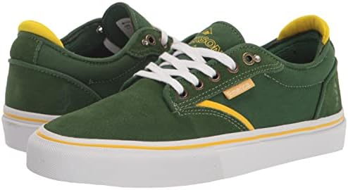 Emerica Men's Dickson x Shake Junt Skate Shoe, Green, 7 | Image 6