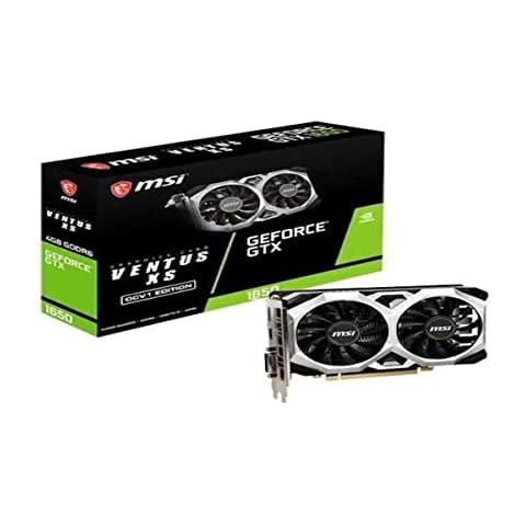 MSI Gaming GeForce GTX 1650 128-Bit HDMI/DP/DVI 4GB GDRR6 HDCP Unterstützung DirectX 12 VR Ready OC Grafikkarte Cover