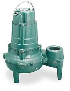 Zoeller 267-0054, Model BE267, Waste-Mate 260 Series, Submersible Sewage Pump with Variable Level Float Switch, 1/2 HP, 230 Volts, 1 Phase, 5.5 Amps, 2" NPT Discharge, 115 GPM Max, 20 ft Max Head