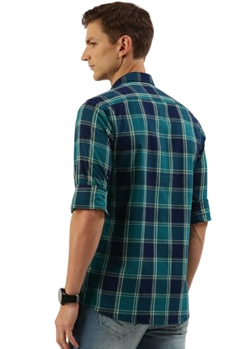 Image of Peter England Men's Cotton Slim Fit Shirt