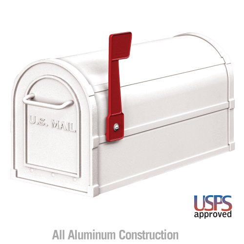 Salsbury Industries 4850Wht Heavy Duty Rural Mailbox #TOP1