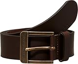Calvin Klein Ceinture Homme CKJ Belt 4,0 cm cm Cuir, Marron (Turkish Coffee), 100 cm