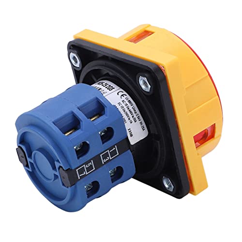 Interruptor de Mudança de Câmera Rotativa 25a Com Cadeado Universal Seletor de Câmera Rotativa Inter