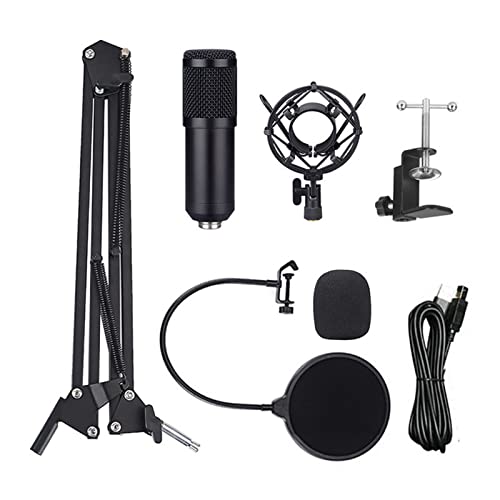 Kit microphone USB professionnel 192KHZ/24Bit avec capsule cardioïde