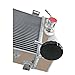 ALLOYWORKS Full Aluminum Radiator For 1991 1992 1993 1994 1995 1996 1997 1998 1999 2000 2001 Jeep Cherokee XJ / 1991 1992 Jeep Comanche 2.5L 4.0L L4 L6 Engine PRO