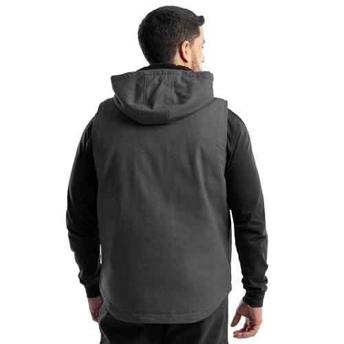 Wrangler Men's Sherpa Lined Vest with Hood2