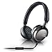 Produktbild Philips F1/27 Fidelio Premium Reisekopfhörer mit Mikrofon, leicht, Schwarz