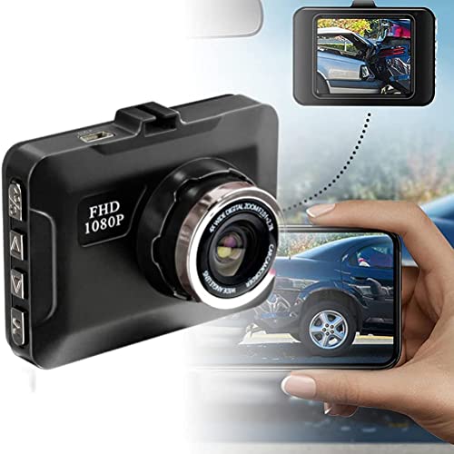 Dash Cam Dash Camera FHD 720P Car Camera, 2'' Mini Screen Car Dash Camera, Dashboard Camera, Night Vision, Seamless Loop Recording, Dashboard Camera