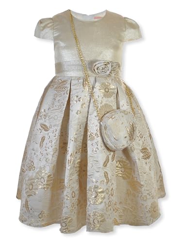 Sweet Butterfly Girls' 2-Piece Dress Pocket Book Set